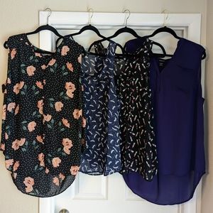Torrid tanks size 2, set of 4